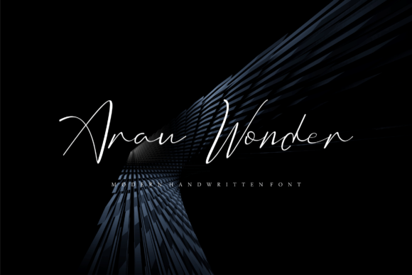 Arau Wonder: A Delicate Script for Elegant Designs