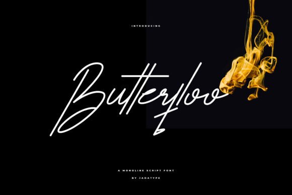 Butterfloo: The Elegant Script Font for Small Business Branding
