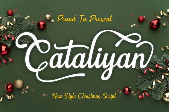 Cataliyan: An Enchanting Script Font for Editorial Design