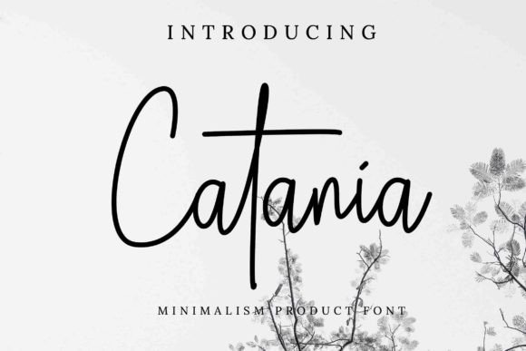 Catania: A Script Handwritten Font for Makers