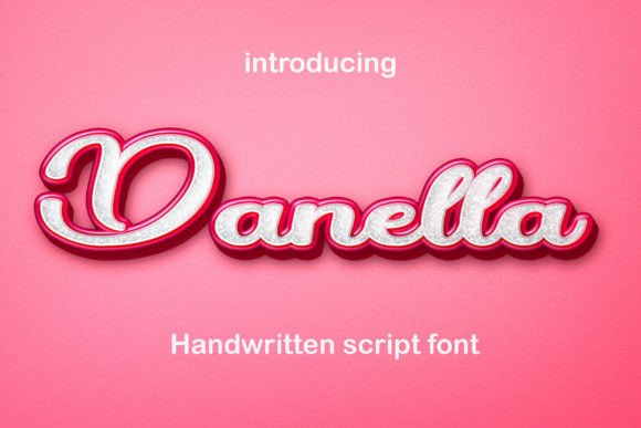 Danella: A Charming Script Font for Small Business Branding