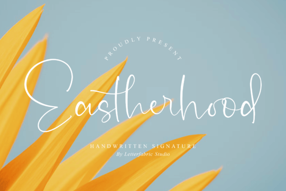 Eastherhood: A Signature Font for Authentic Branding