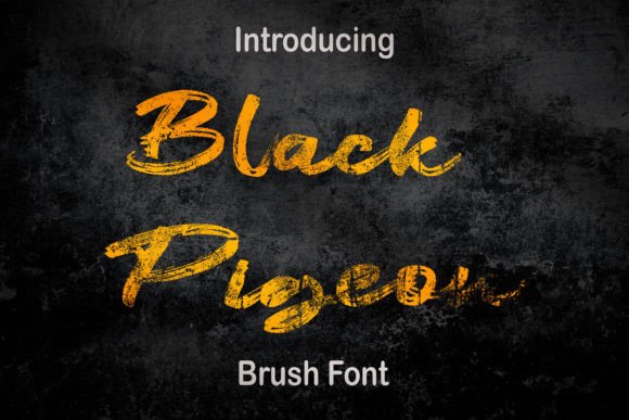 Elevate Editorial Design with the Black Pigeon Typeface