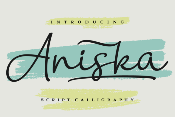 Elevate Your Brand Identity with Aniska Script Font