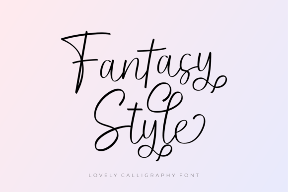 Elevate Your Brand with Fantasy Style Script Font