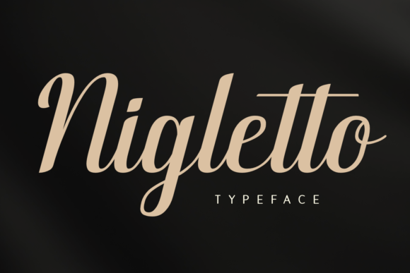 Elevate Your Crafts with Nigletto Script Font