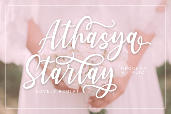 Elevating Web Design with Athasya Starlay Script Font