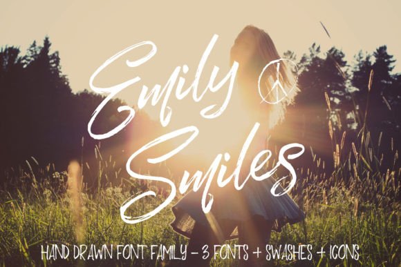 Emily Smiles: A Handcrafted Typeface for Business Branding
