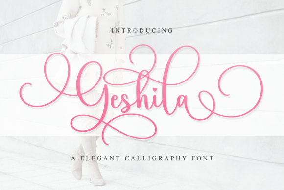 Geshila: The Elegant Script Font for High-Impact Branding