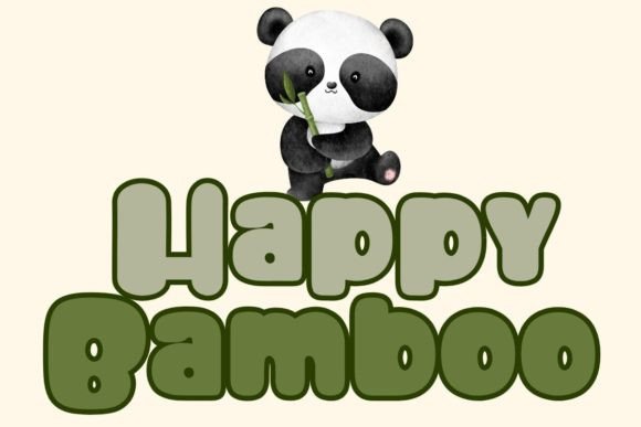 Happy Bamboo: The Script Handwritten Font for Makers