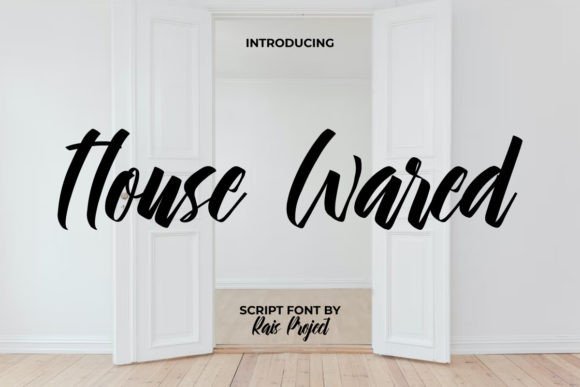 House Wared Font: Elevate Your Brand with Elegant Script