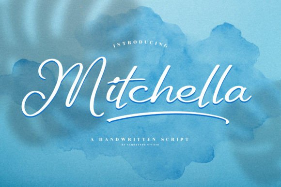 Mitchella: A Dazzling Script Font for Campaign Design