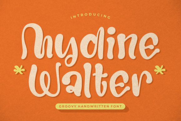 Mydine Walter Font for Handmade Branding and Labels