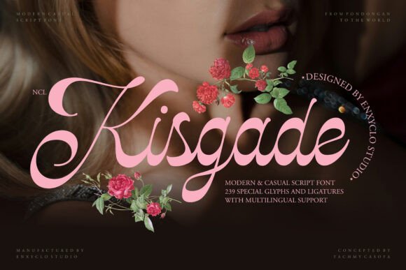 Ncl Kisgade: The Modern Script Font for Campaigns