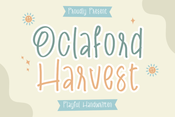 Oclaford Harvest: A Playful Script Font for Brand Campaigns