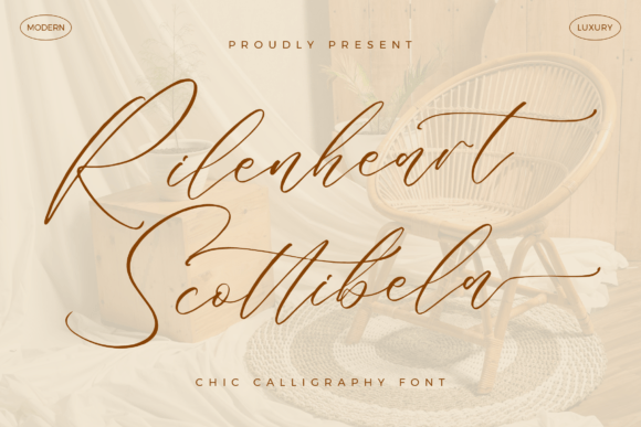 Rilenheart Scottibela: A Dazzling Script Font for Web Design