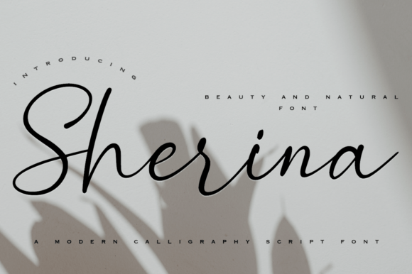 Sherina Script: The Perfect Typeface for Modern Campaigns
