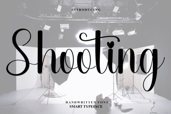 Shooting Font Review: A Romantic Script for Designers