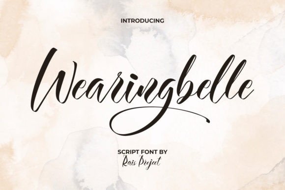 Transform Your Brand Identity with Wearingbelle Font